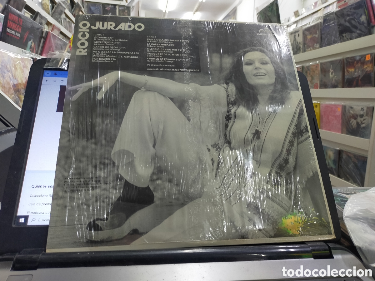 Discos de vinilo: Roc&iacute;o jurado LP Alhambra 1978 - Foto 2