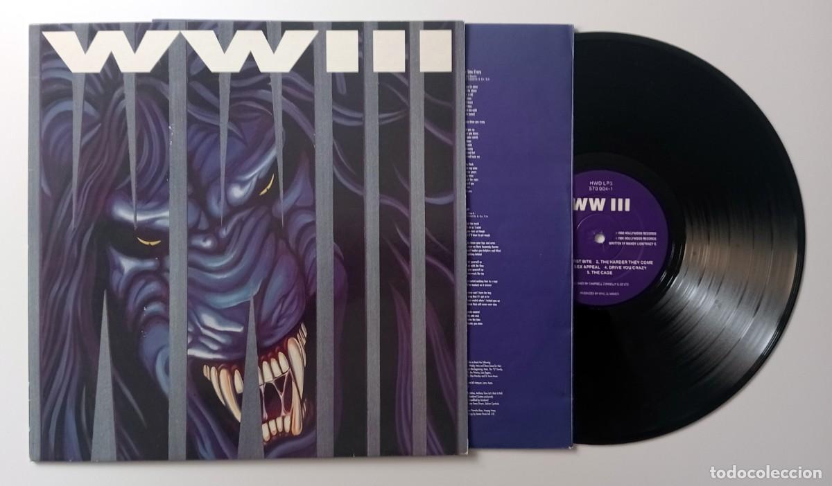 Discos de vinilo: LP WWIII - WORLD WAR III - Foto 3