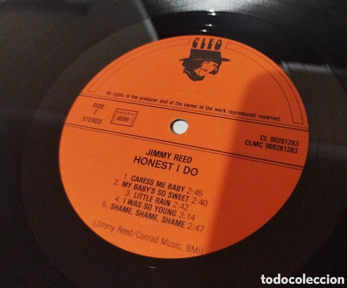 Discos de vinilo: Jimmy Red - Honest I do - Foto 3