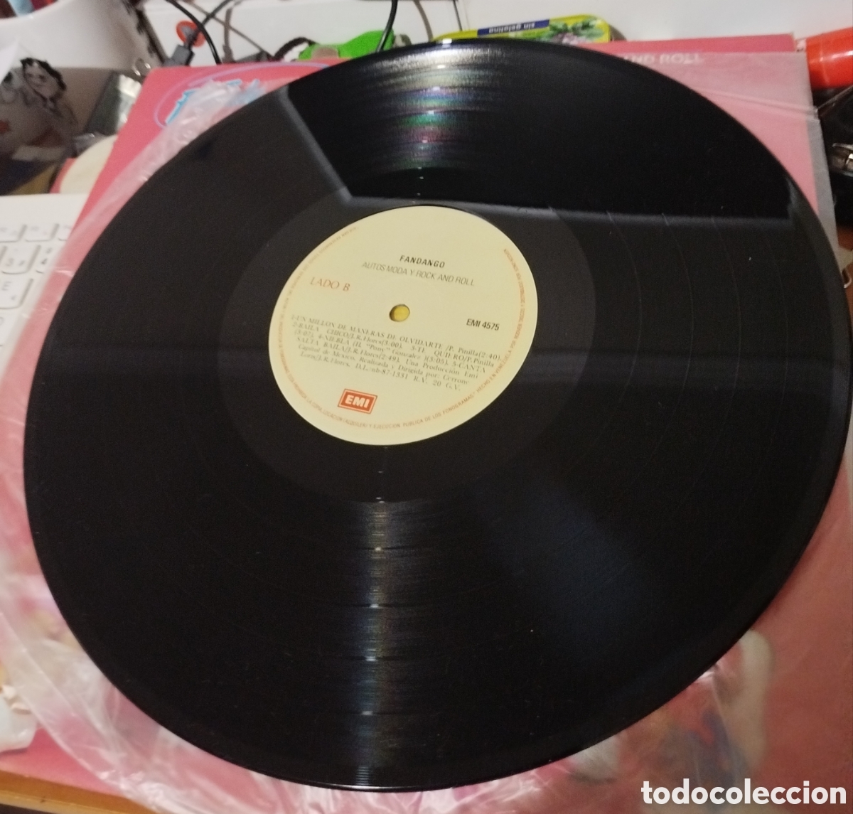 Discos de vinilo: Fandango &nbsp;&ndash;&nbsp;Autos, Moda Y Rock And Roll . Edici&oacute;n Venezuela - Foto 2