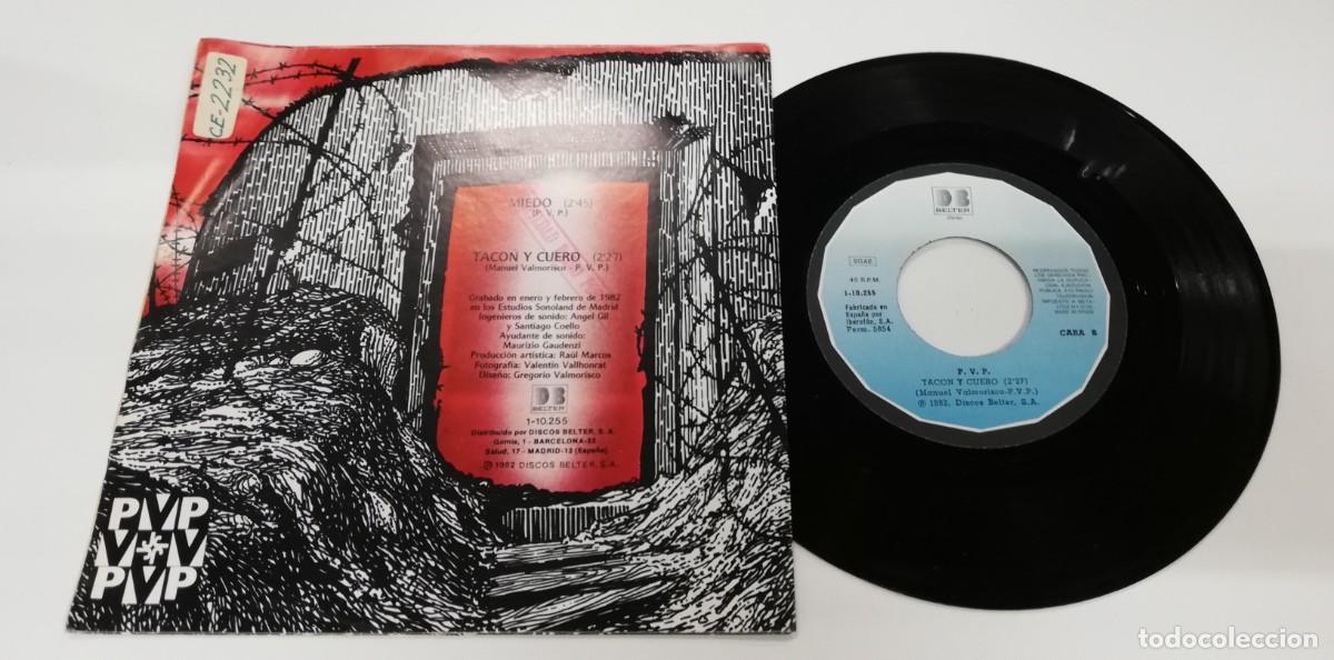 Discos de vinilo: SCO35-PVP - Miedo (7&rdquo;, Single) - Foto 2