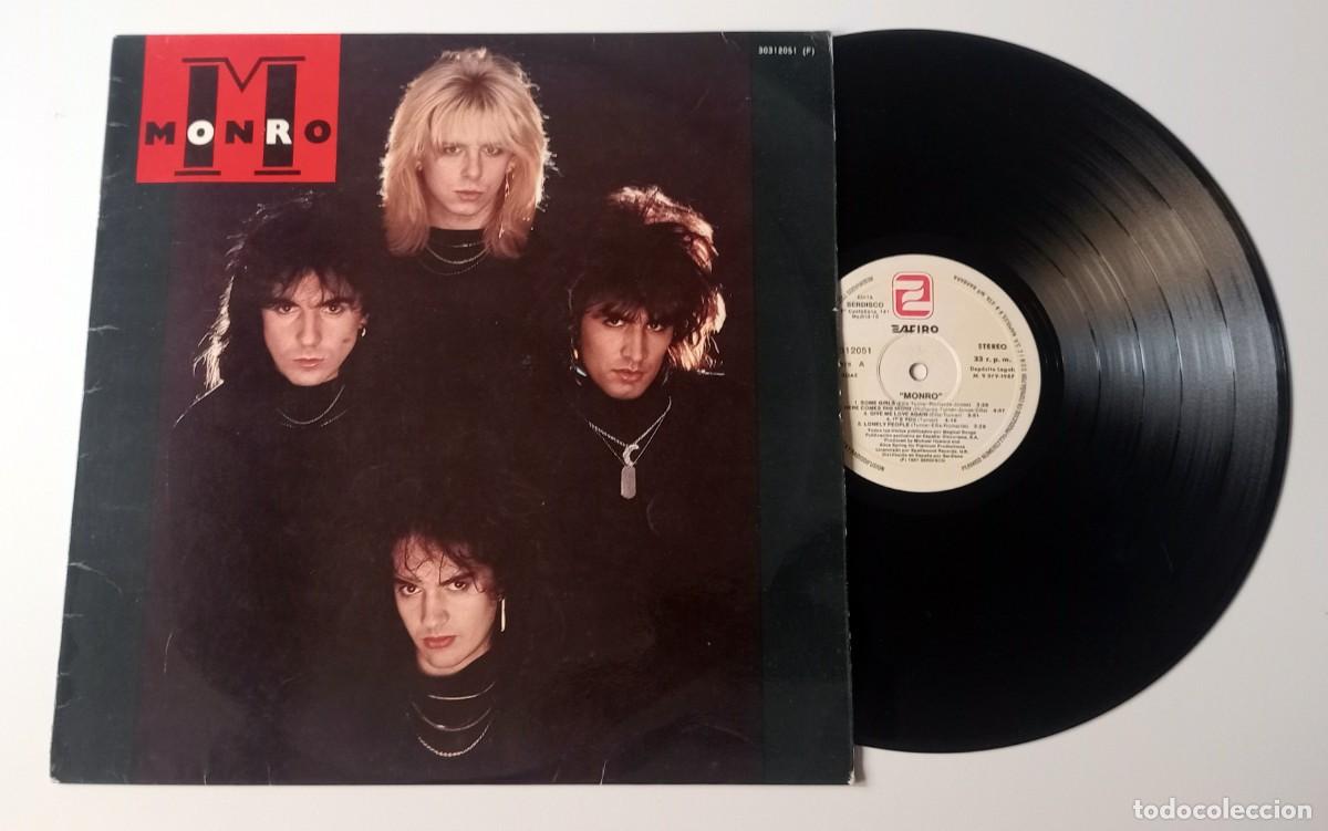 Discos de vinilo: LP MONRO - MONRO (1987) - Foto 3