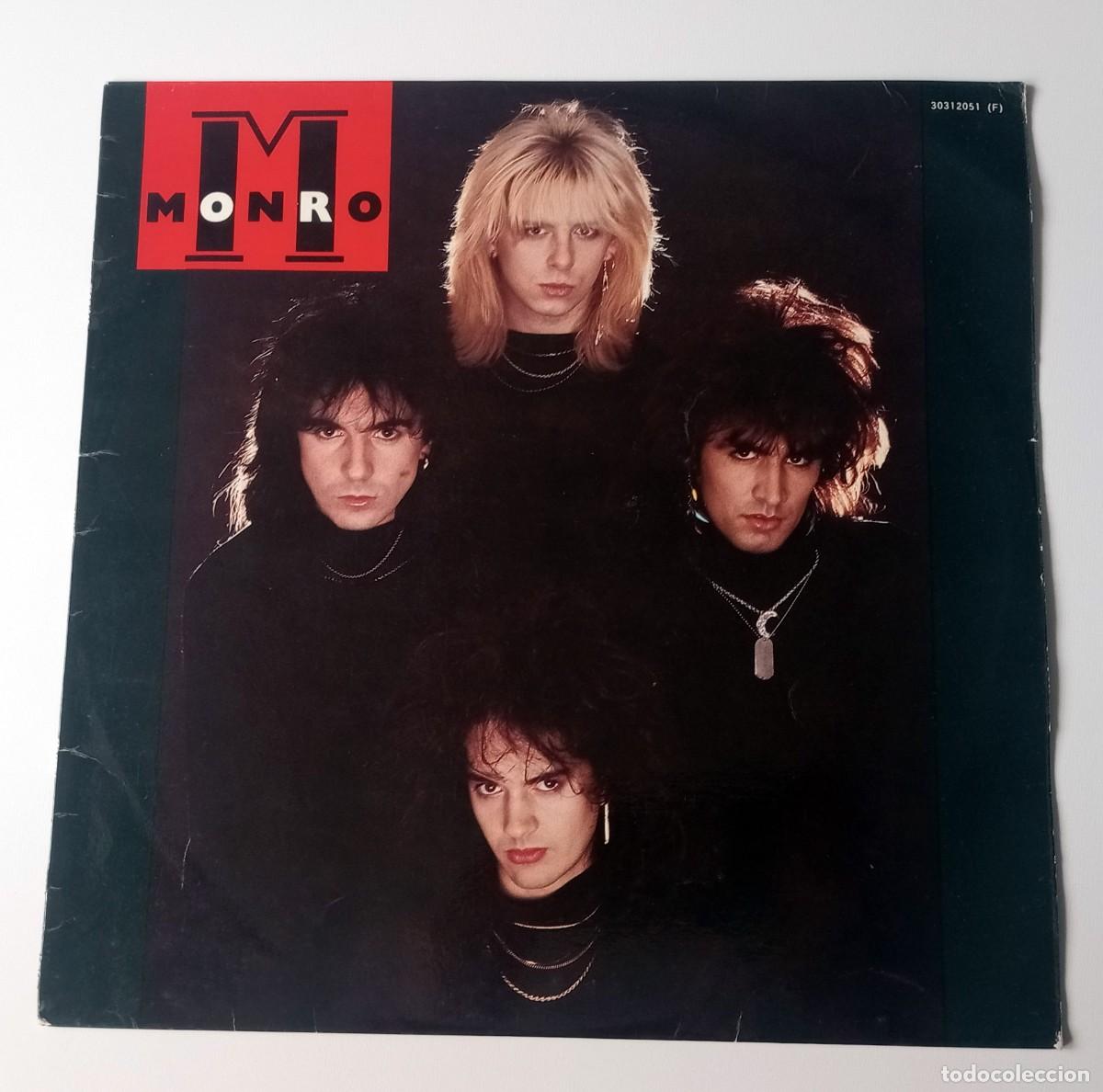 Discos de vinilo: LP MONRO - MONRO (1987) - Foto 1