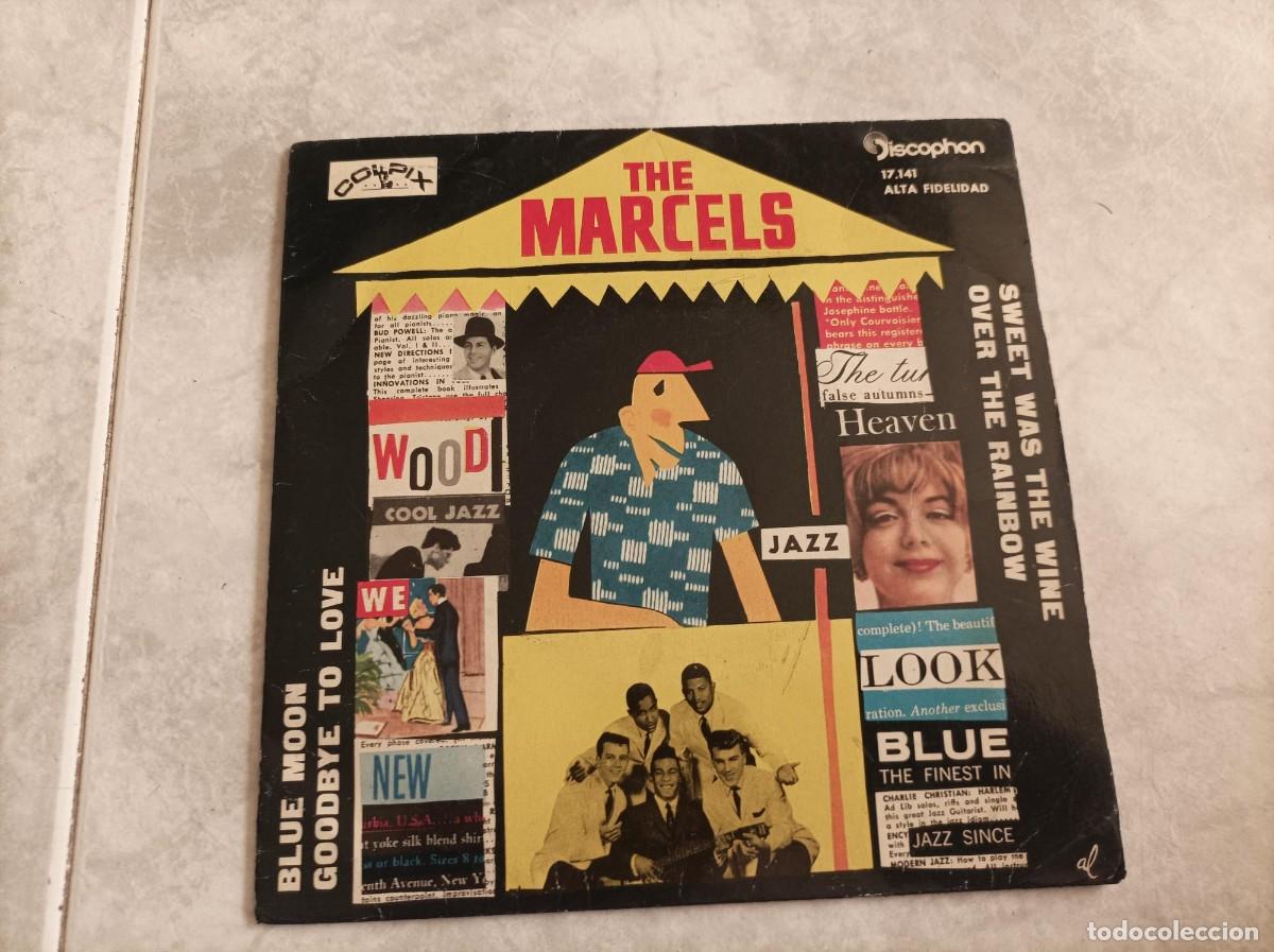 Discos de vinilo: The Marcels ep blue moon - Foto 1
