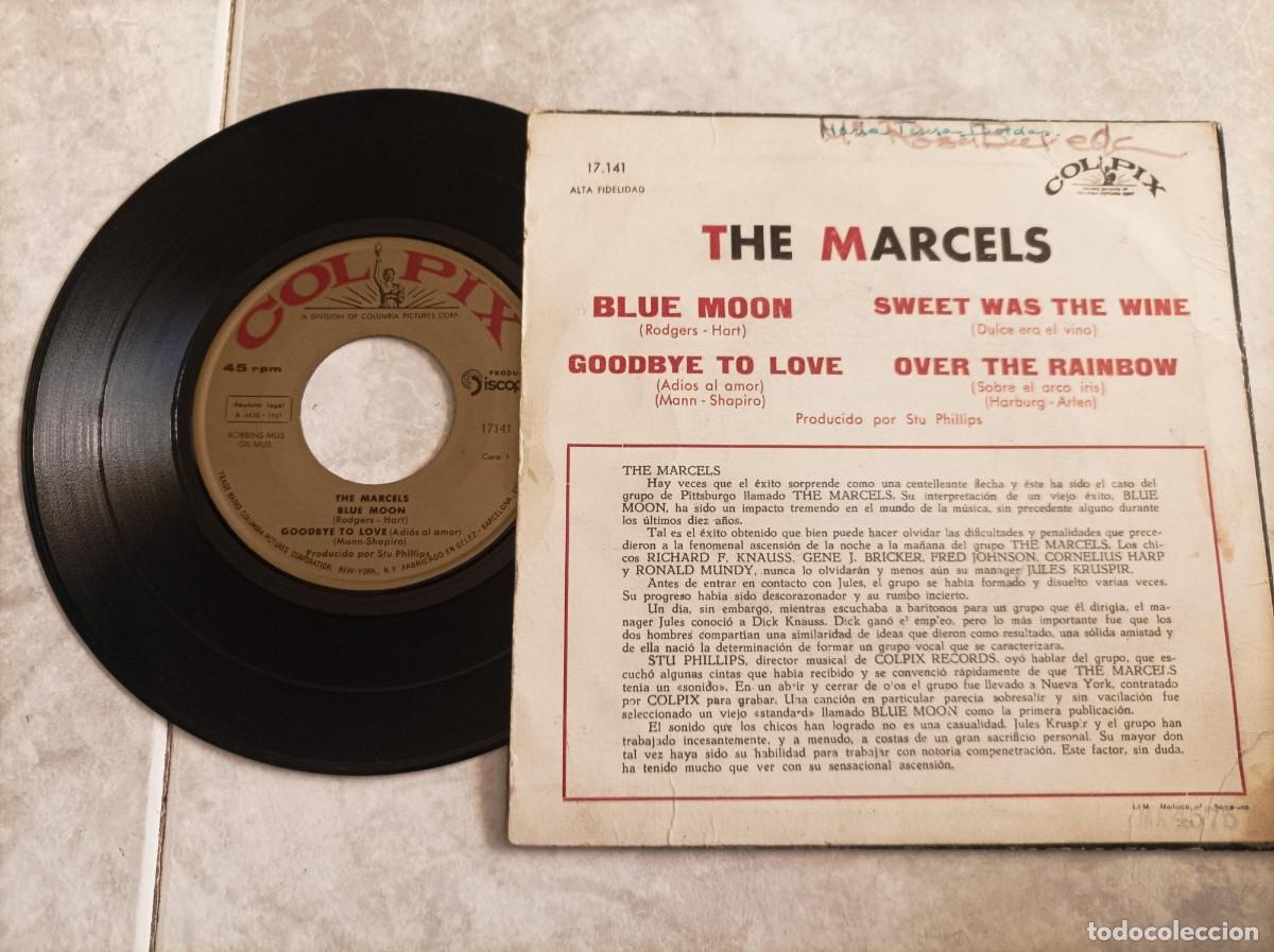 Discos de vinilo: The Marcels ep blue moon - Foto 2