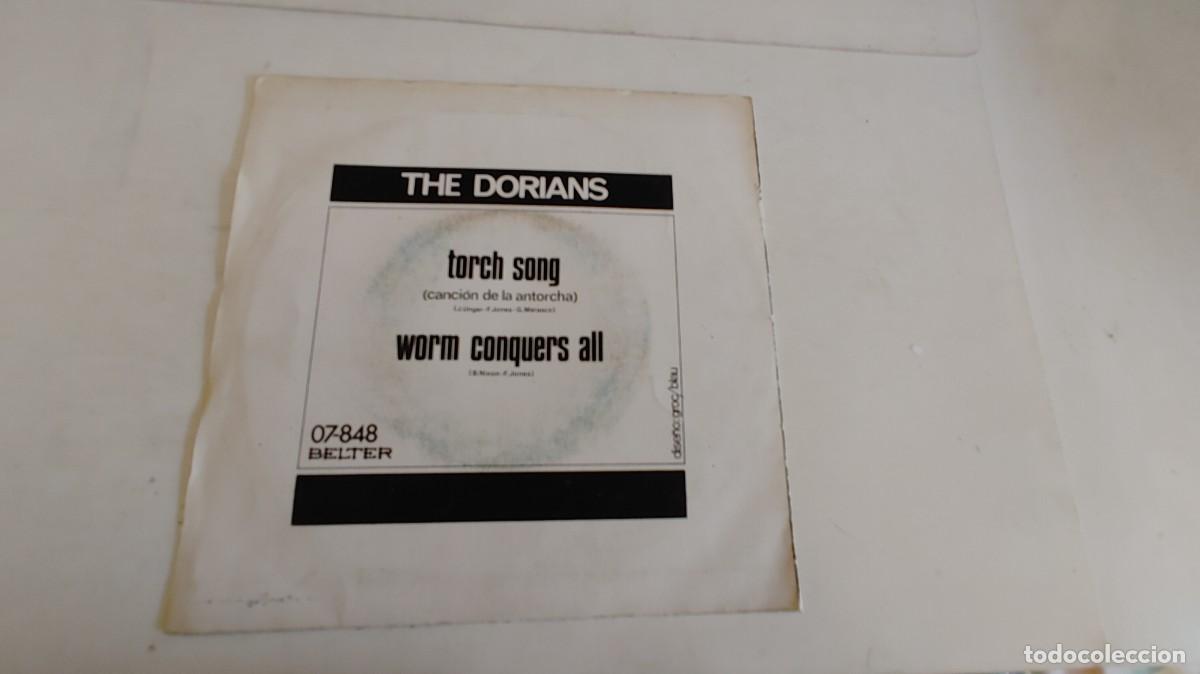 Discos de vinilo: THE DORIANS-SINGLE TORCH SONG - Foto 2