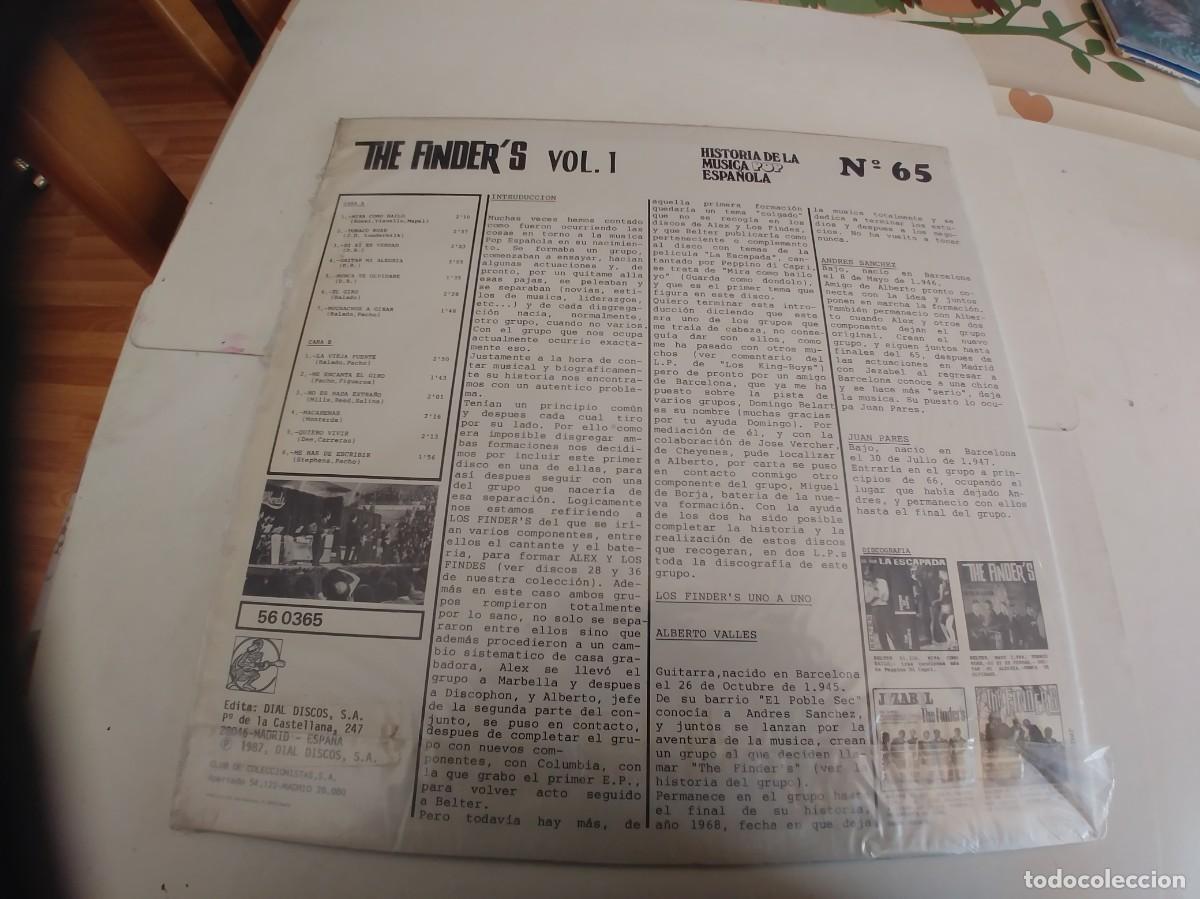 Discos de vinilo: THE FINDER&acute;S-LP VOL.1-NUEVO - Foto 2