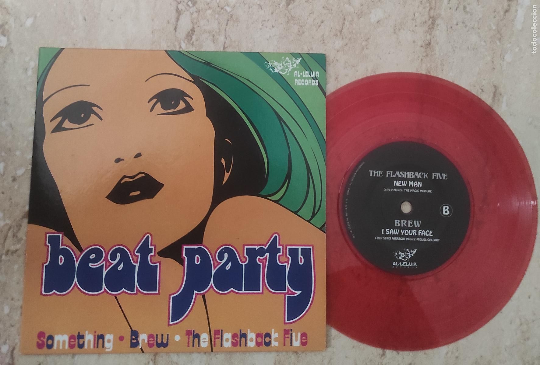 Discos de vinilo: Beat Party - THE FLASHBACK FIVE / SOMETHING / THE BREW / SPANISH GARAGE - Foto 1