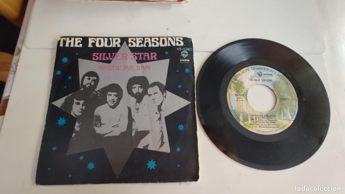 Discos de vinilo: THE FOUR SEASONS-SINGLE SILVER STAR - Foto 1