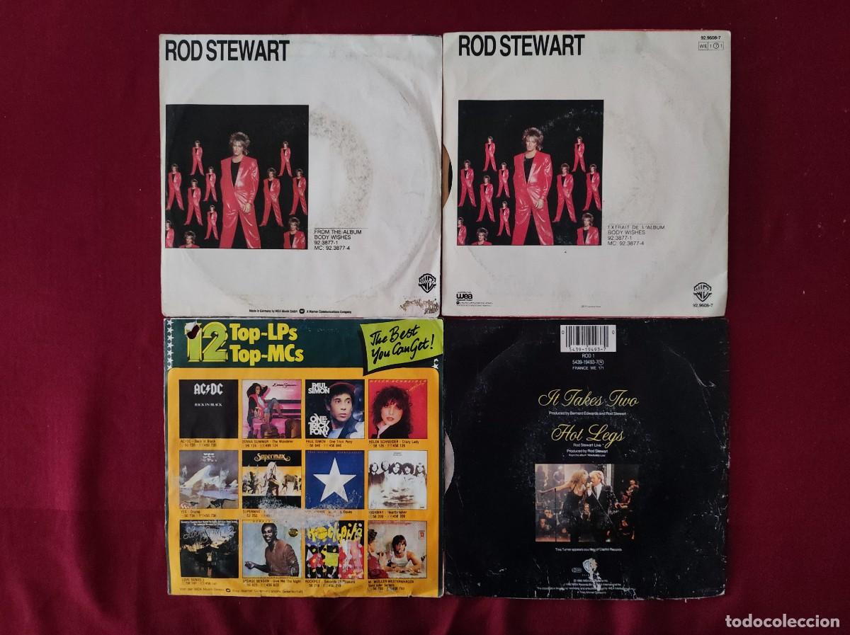 Discos de vinilo: Lote rod stewart 5 singles - Foto 4
