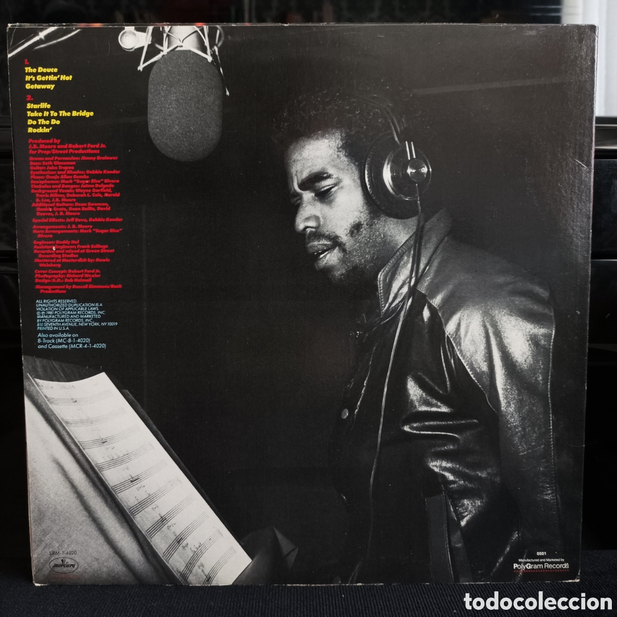 Discos de vinilo: Kurtis Blow - Deuce 1981 US - Foto 2