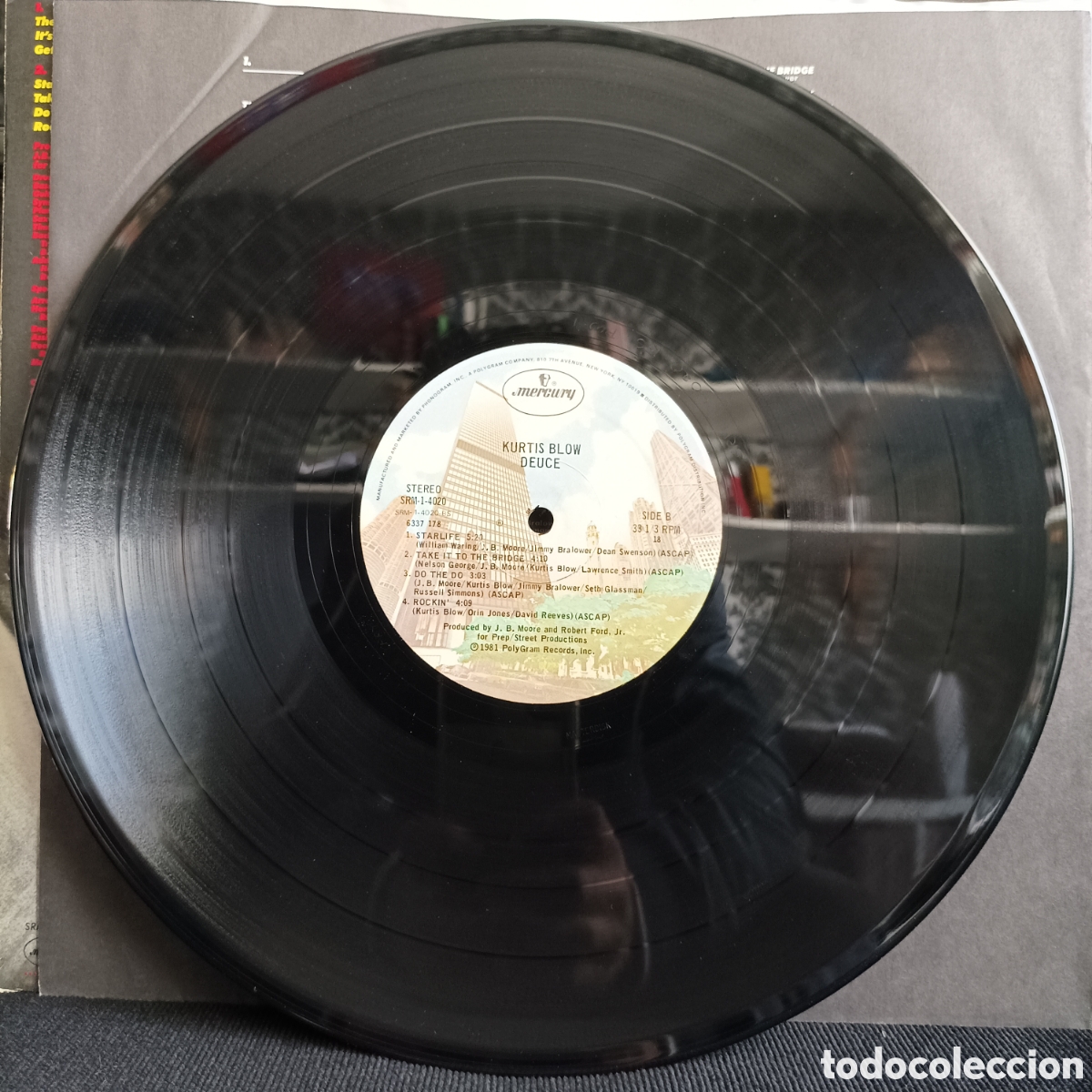 Discos de vinilo: Kurtis Blow - Deuce 1981 US - Foto 5