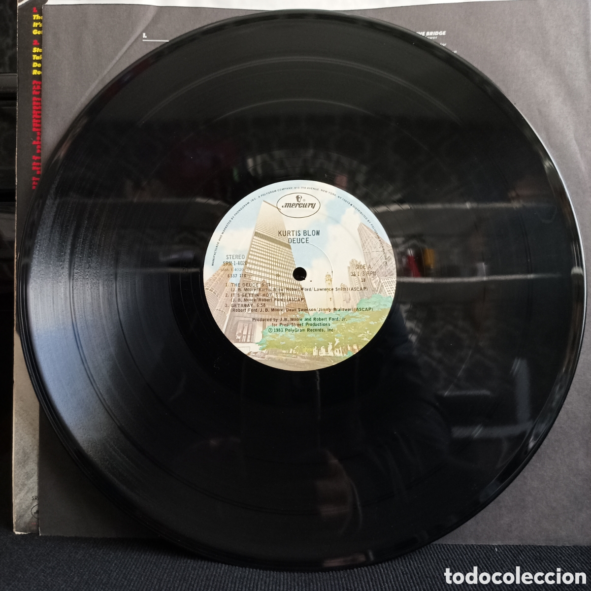 Discos de vinilo: Kurtis Blow - Deuce 1981 US - Foto 6
