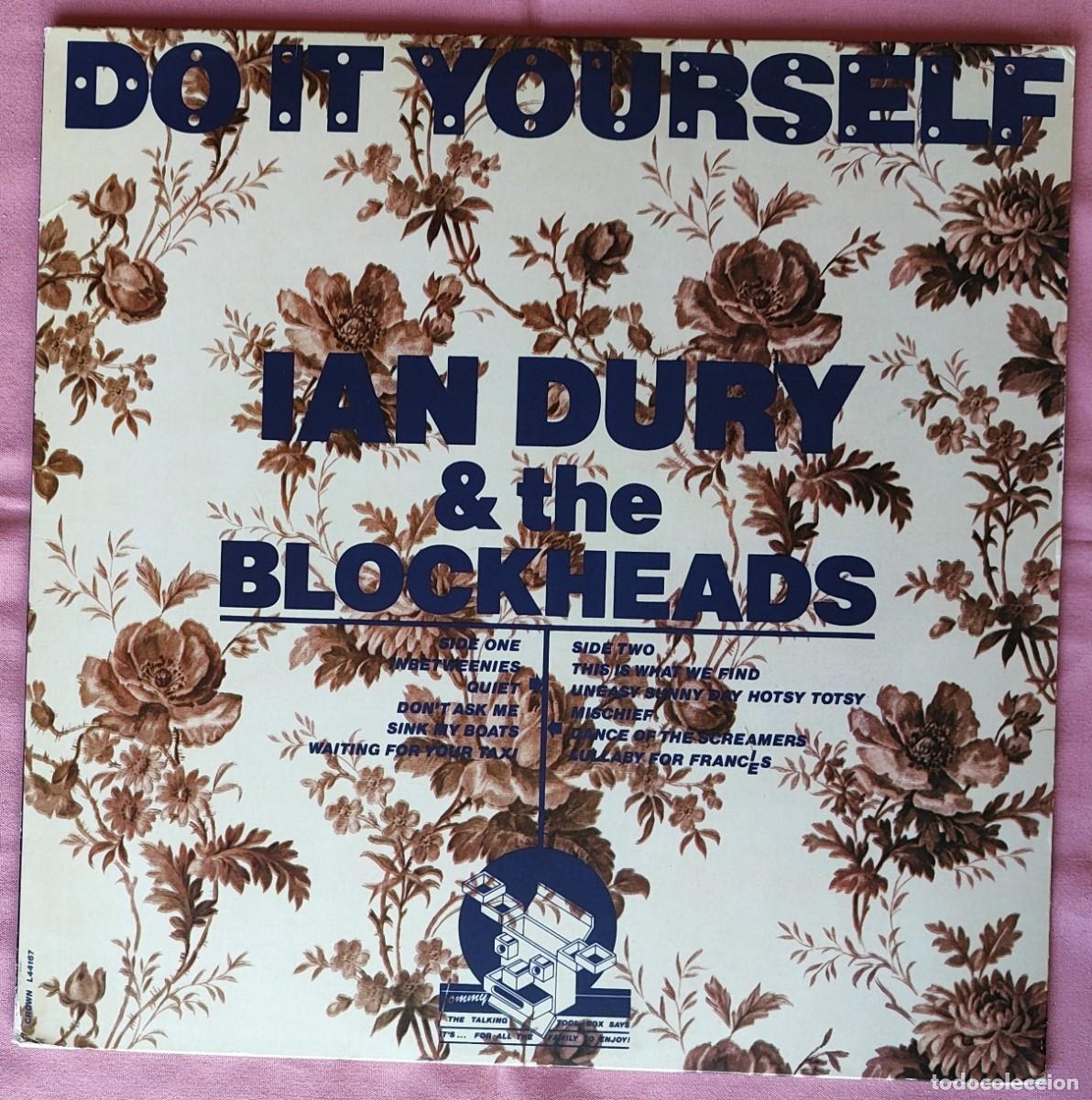 Discos de vinilo: IAN DURY & THE BLOCKHEADS .- DO IT YOURSELF. - Foto 1