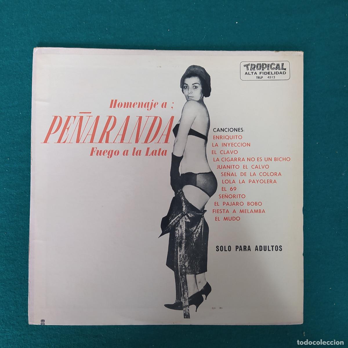 Discos de vinilo: Pe&ntilde;aranda &ndash; Fuego A La Lata - Foto 1
