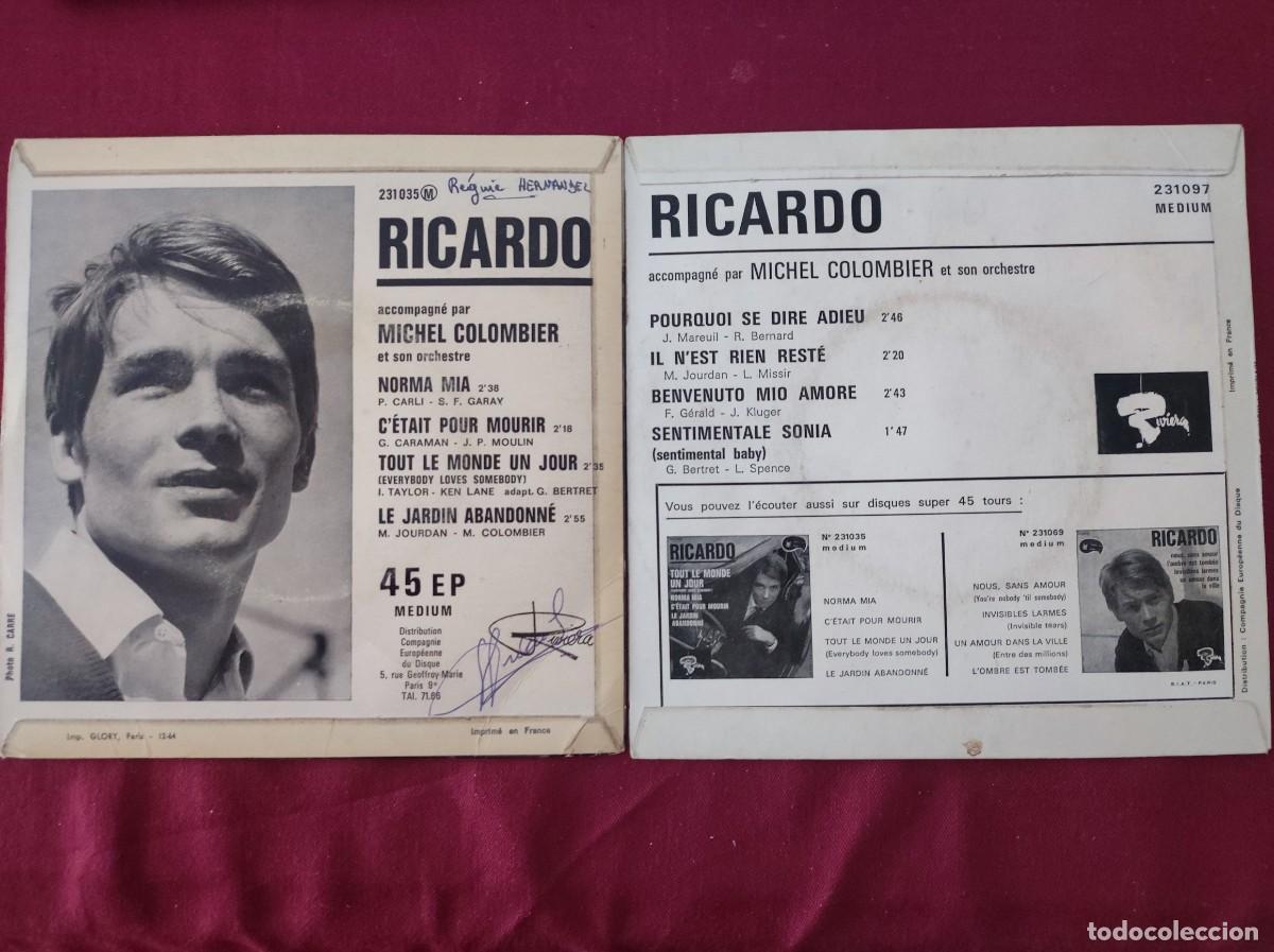 Discos de vinilo: Ricardo 2 eps edicion francesa &rdquo;Riviera&rdquo; - Foto 2