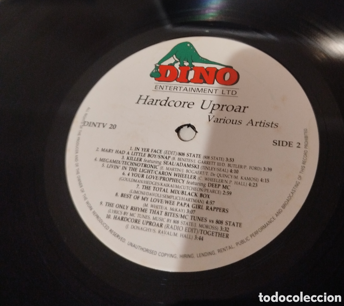 Discos de vinilo: Hardcore uproar. VV.AA. - Foto 3