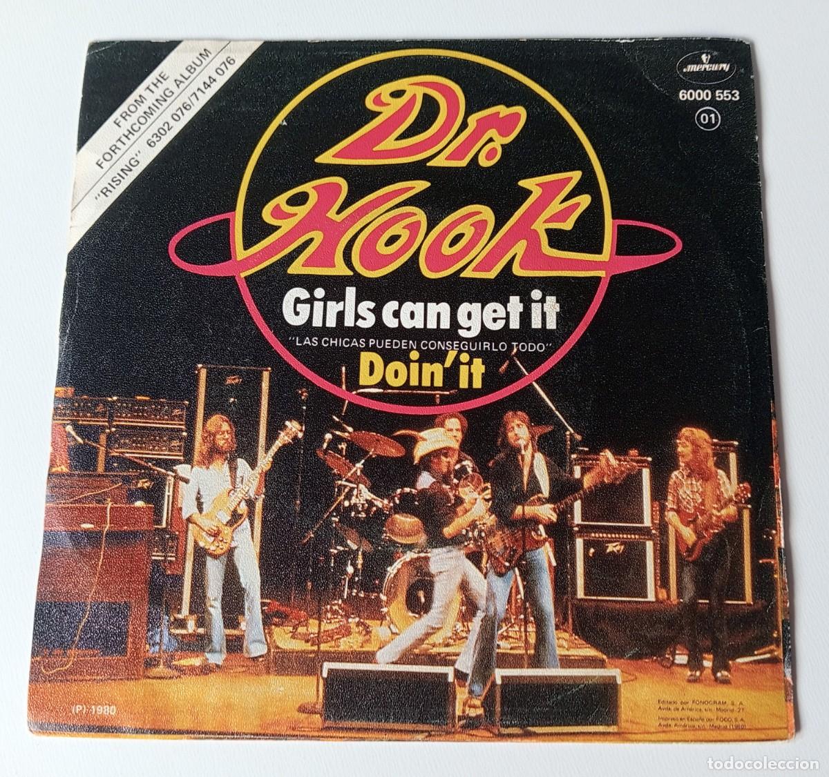 Discos de vinilo: SINGLE Dr. HOOK - GIRLS CAN GET IT - Foto 2