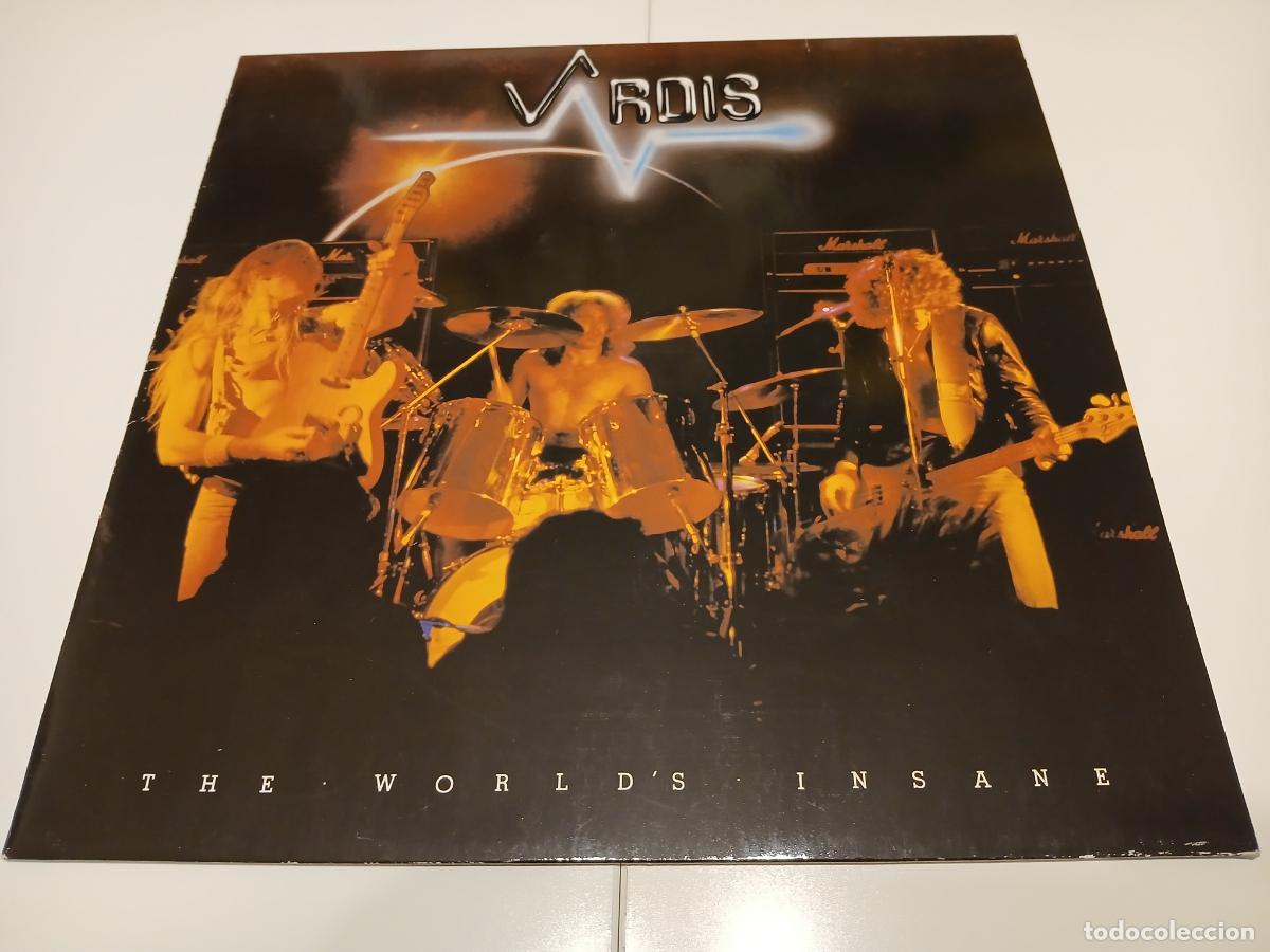 Discos de vinilo: VARDIS -THE WORLDS INSANE- (1981) LP DISCO VINILO - Foto 1