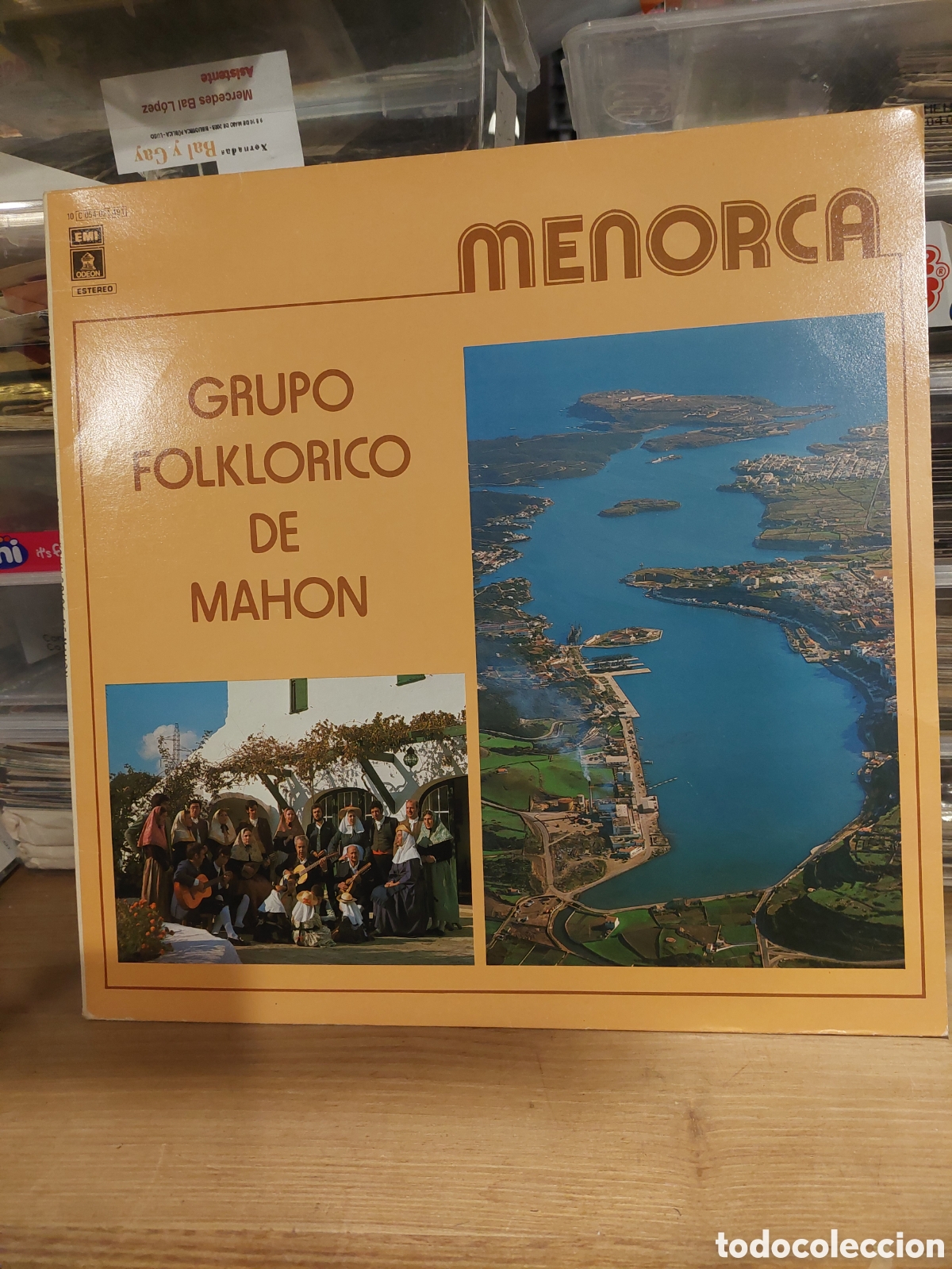 Discos de vinilo: LP MENORCA GRUPO FOLCLORE DE MAHON - Foto 1