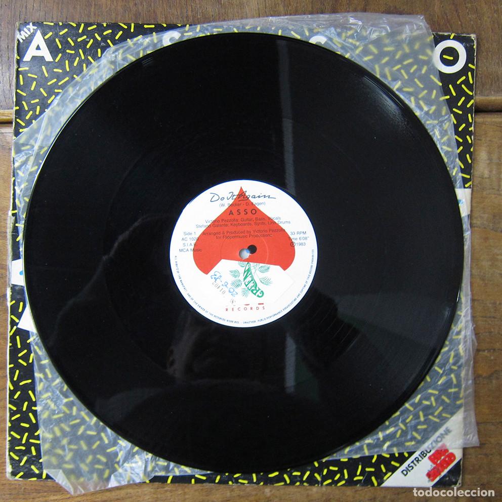 Discos de vinilo: ASSO - DO IT AGAIN / DONT STOP - 1983 - STEELY DAN - ITALO DISCO - Foto 3