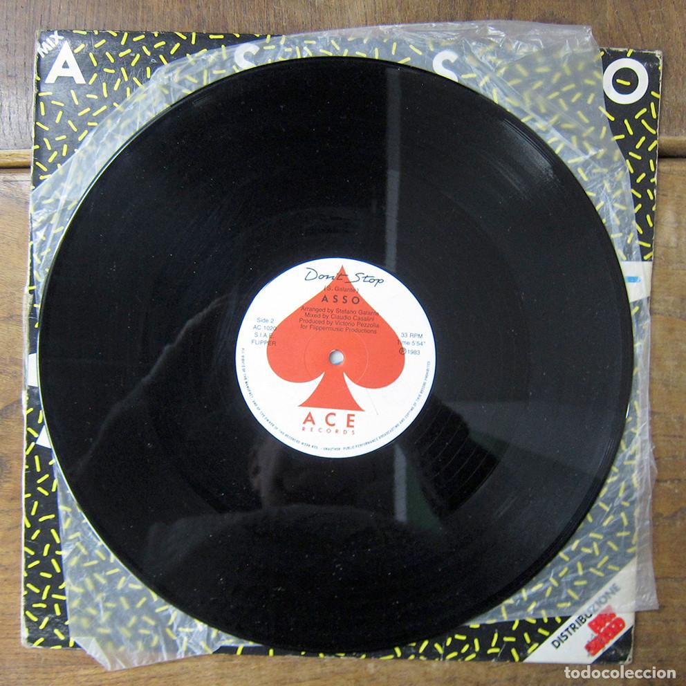 Discos de vinilo: ASSO - DO IT AGAIN / DONT STOP - 1983 - STEELY DAN - ITALO DISCO - Foto 4