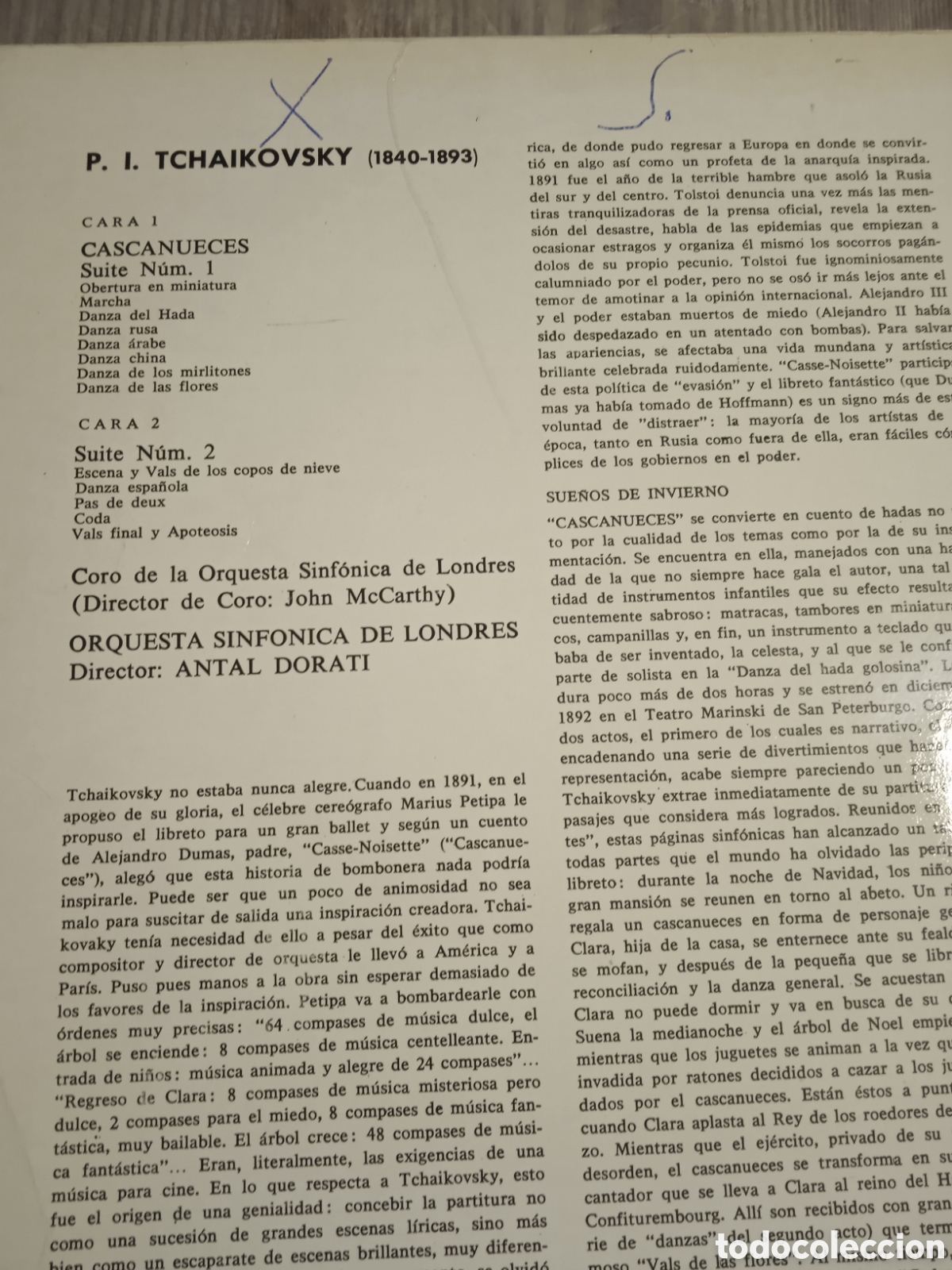 Discos de vinilo: Tchaikovsky - cascanueces - Foto 2