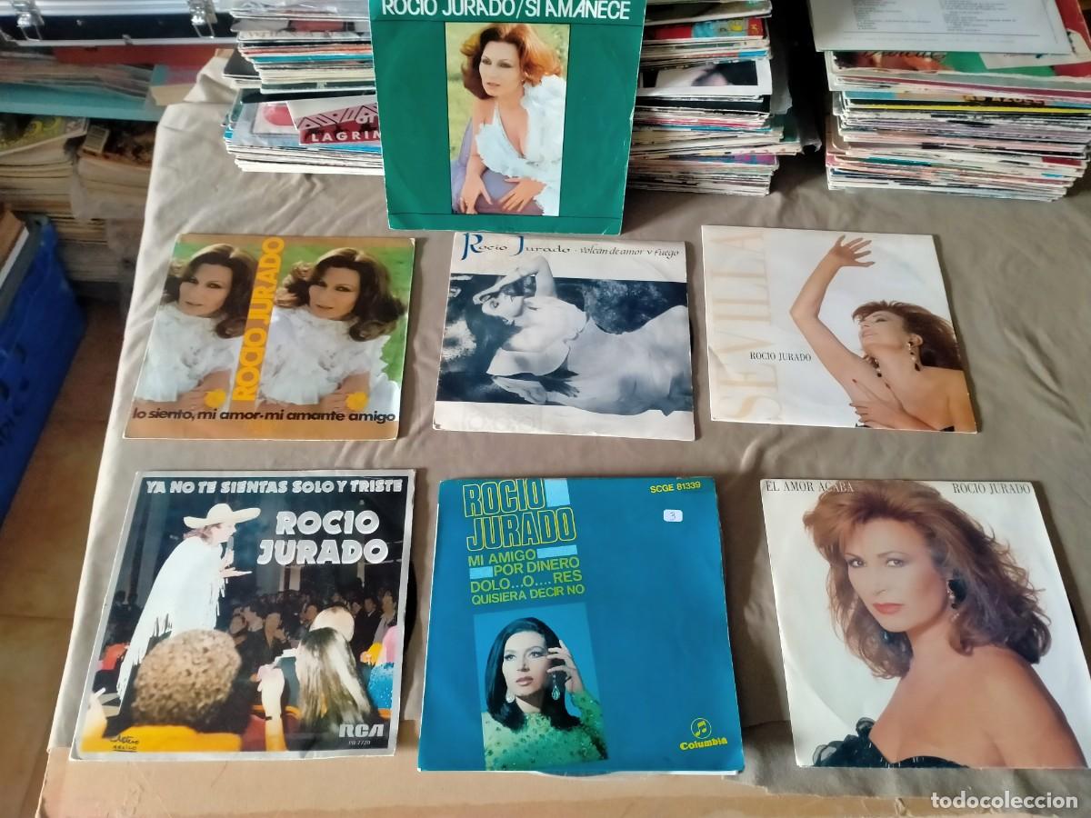 Discos de vinilo: vinilos single de rocio jurado - Foto 1