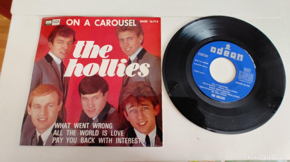Discos de vinilo: THE HOLLIES-EP ON A CAROUSEL +3 - Foto 1