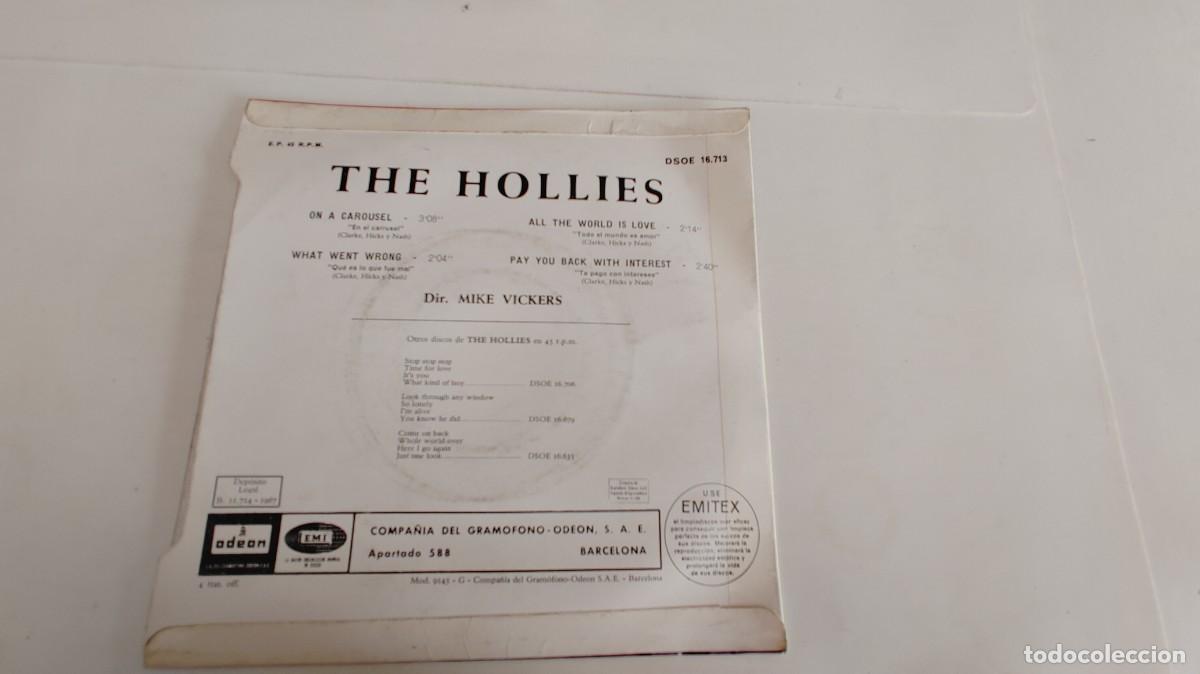 Discos de vinilo: THE HOLLIES-EP ON A CAROUSEL +3 - Foto 2