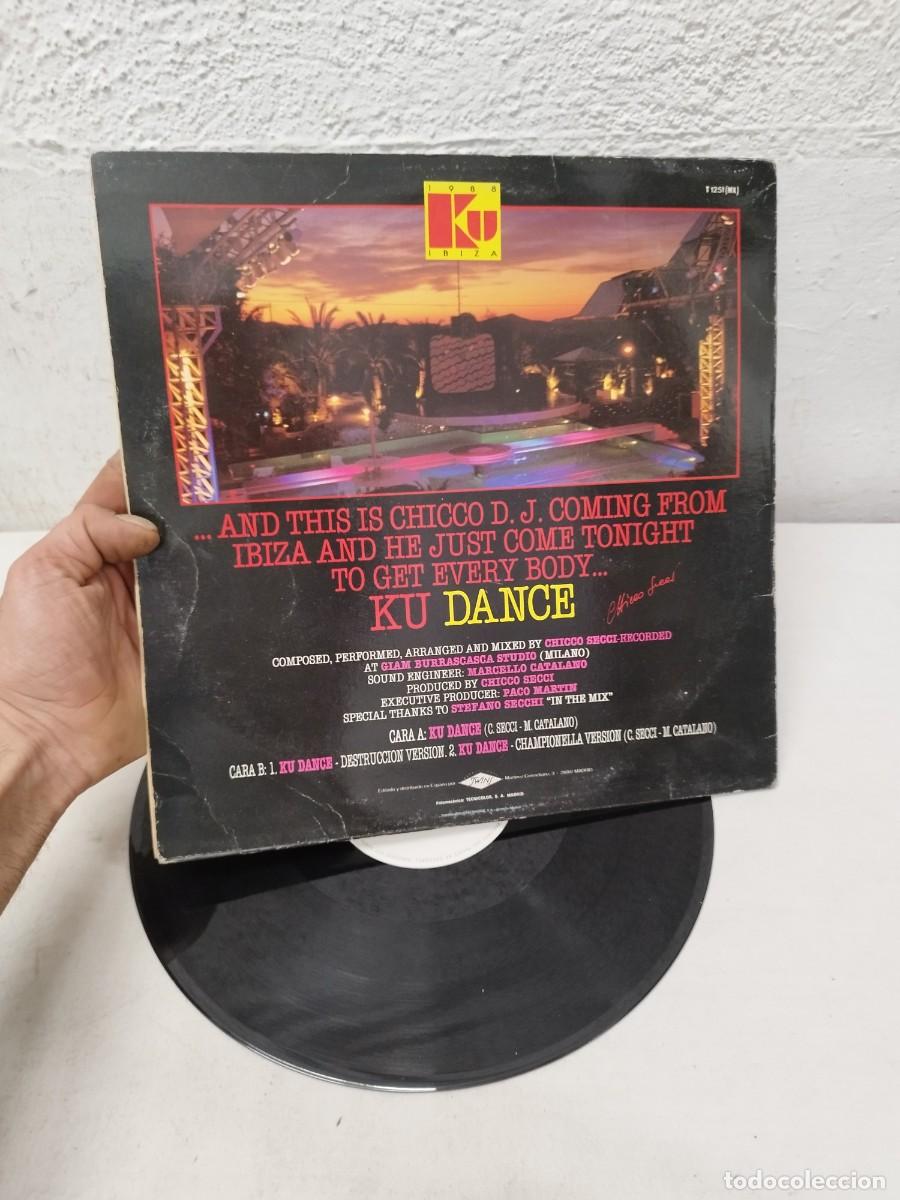 Discos de vinilo: Chicco Secci, Ku dance. Maxi-single 12&rdquo;. - Foto 3