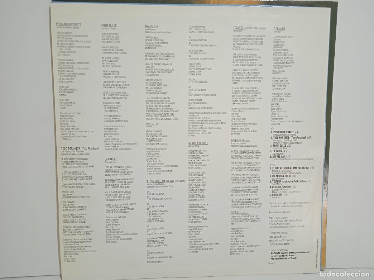 Discos de vinilo: Simone - LP - Encarte - 1991 - Foto 4