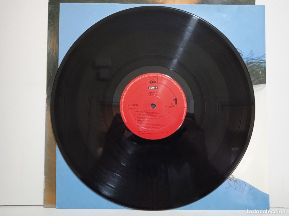 Discos de vinilo: Simone - LP - Encarte - 1991 - Foto 5
