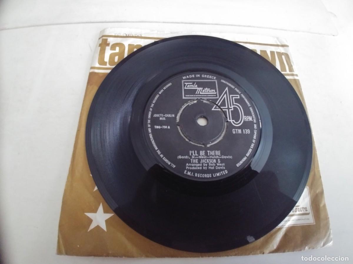 Discos de vinilo: THE JACKSON 5-SINGLE I&acute;LL BE THERE-GREECE - Foto 1