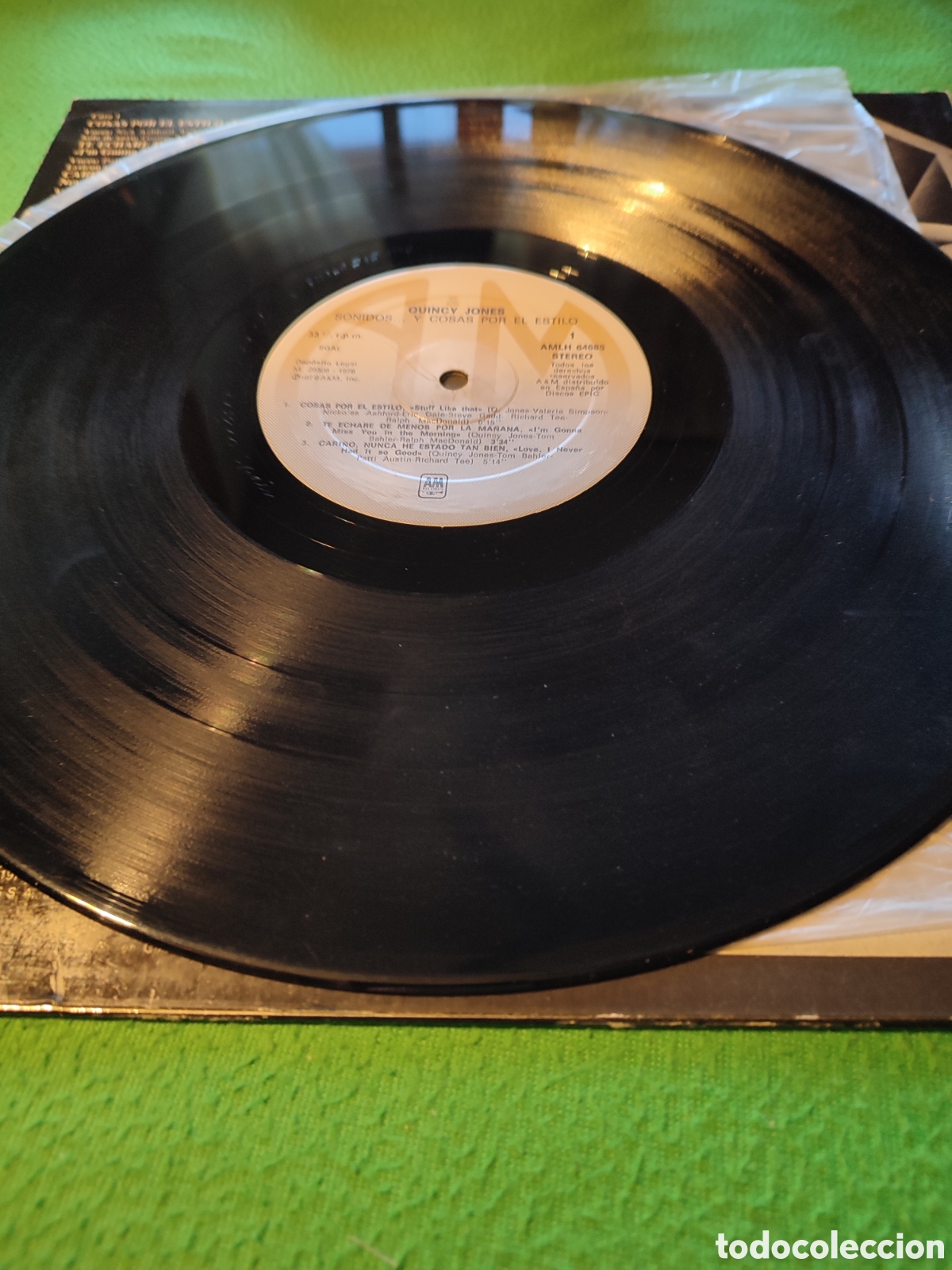 Discos de vinilo: Quincy Jones - Sounds .... 1978 - Foto 3