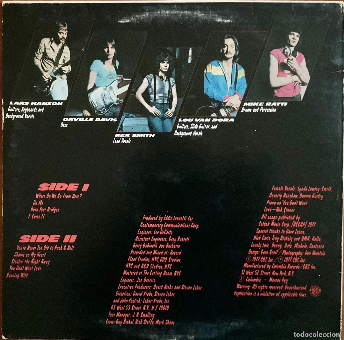 Discos de vinilo: REX - WHERE DO WE GO FROM HERE? - Foto 2