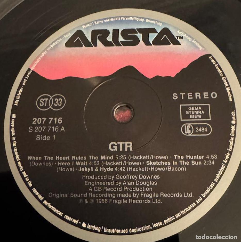 Discos de vinilo: gtr steve hackett 33t EX EX - Foto 2