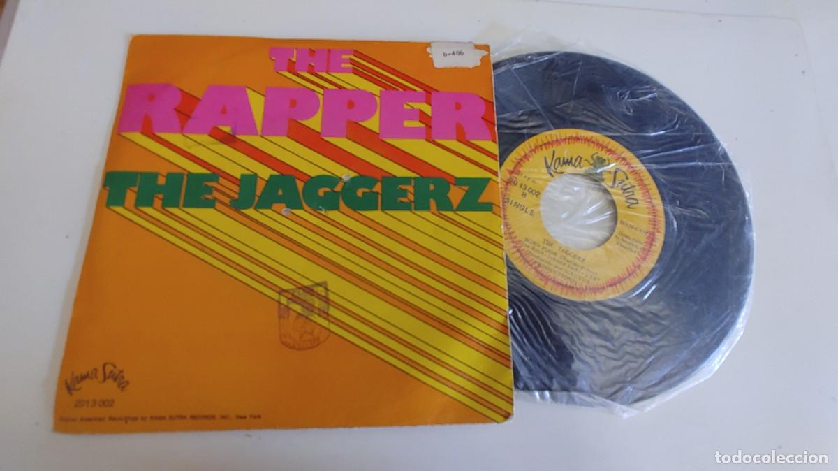 Discos de vinilo: THE JAGGERZ-SINGLE THE RAPPER - Foto 1
