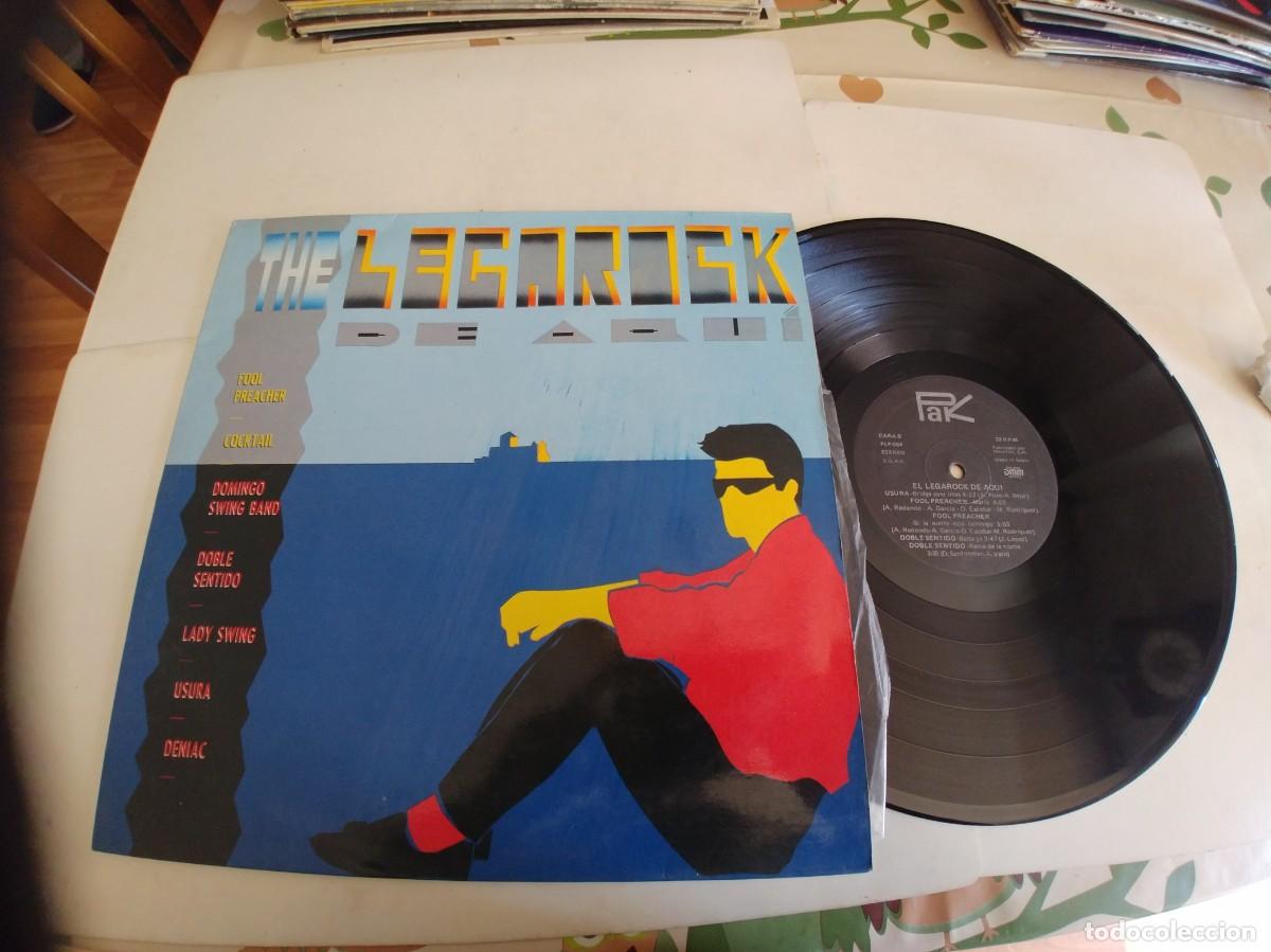 Discos de vinilo: THE LEGAROCK DE AQUI-LP VARIOS - Foto 1