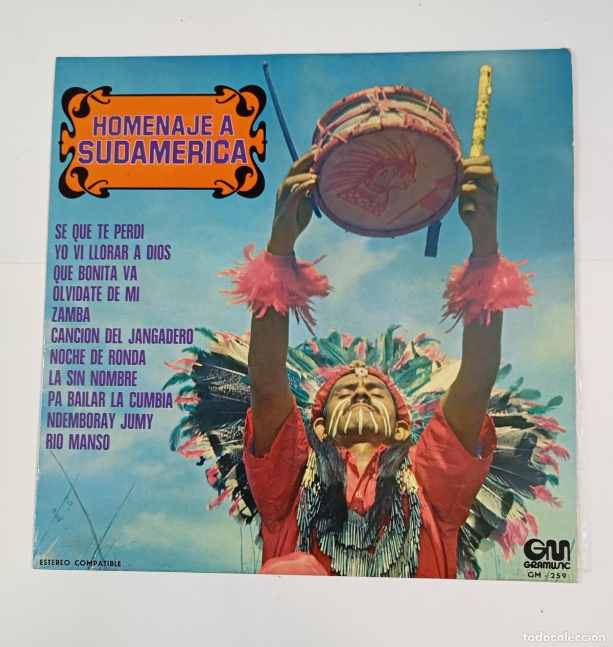 Disques de vinyle: Los Tres De Am&eacute;rica &ndash; Homenaje A Sudam&eacute;rica. LP. TDKLP11