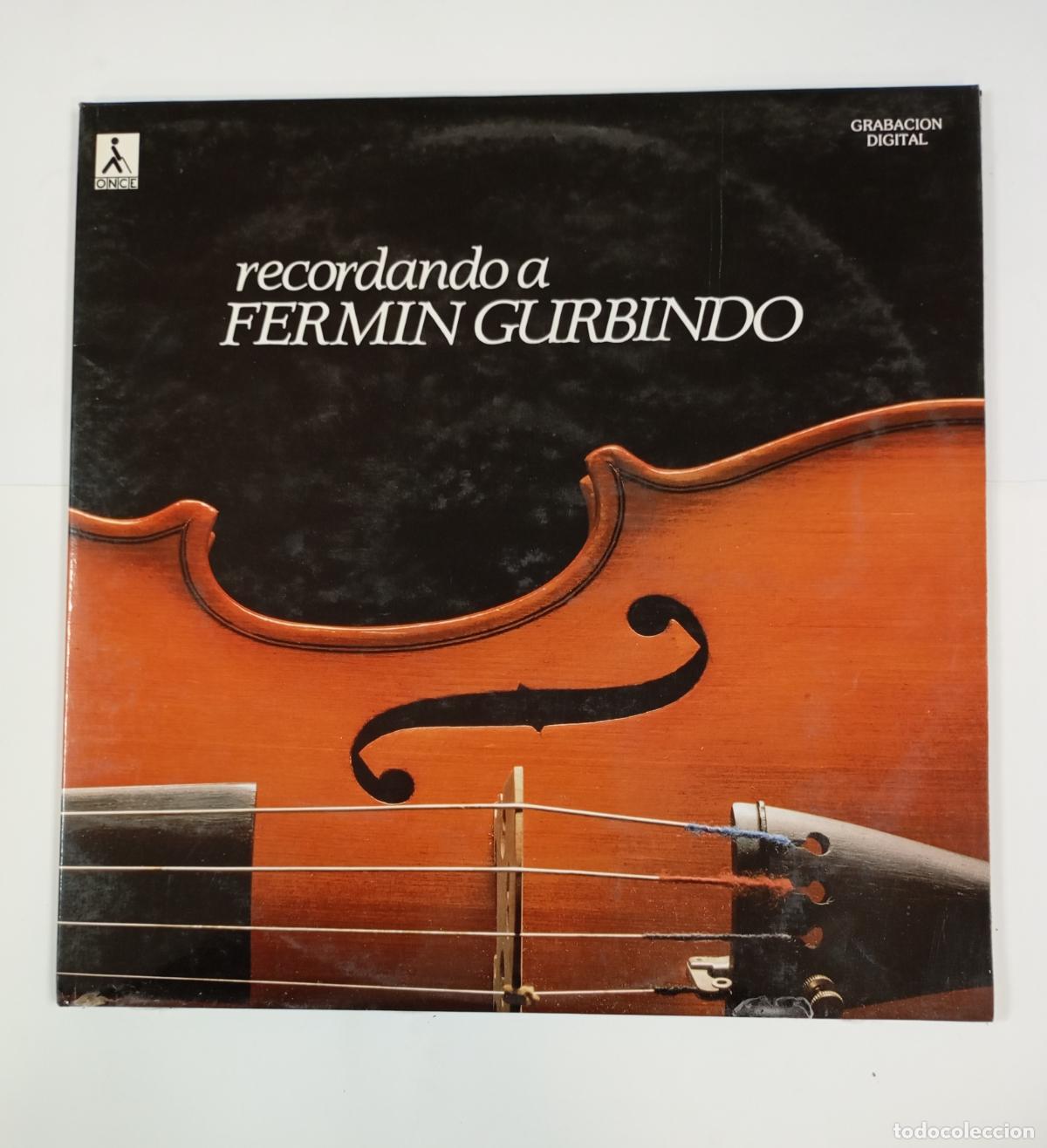 Discos de vinil: RECORDANDO A FERMIN GURBINDO. DOBLE LP. TDKLP3