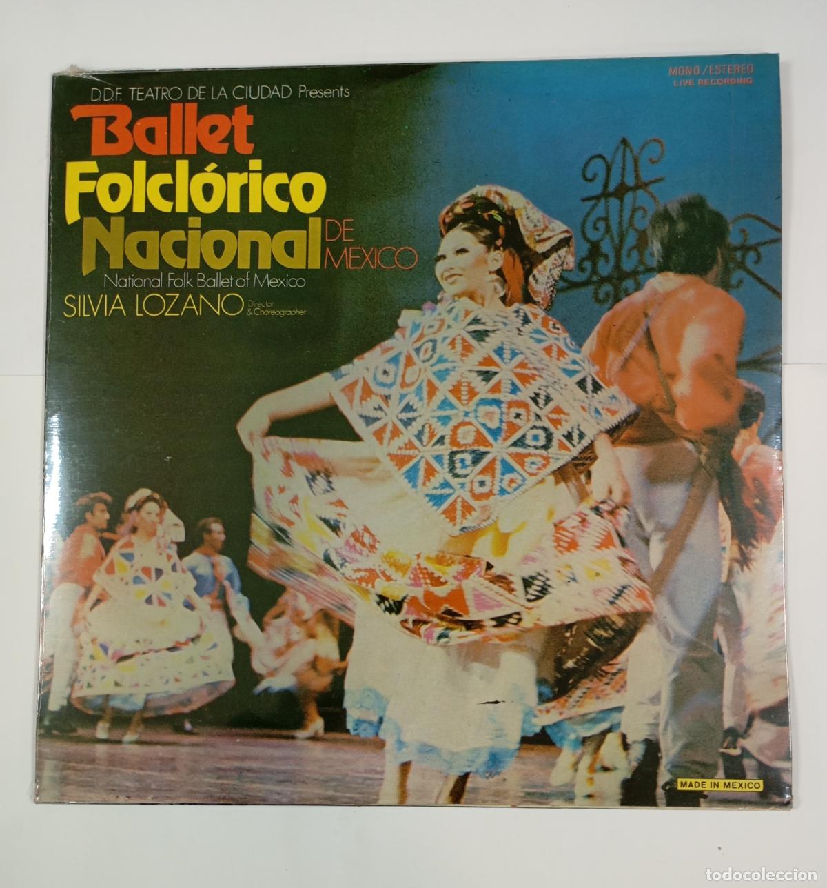 Disques de vinyle: BALLET FOLCL&Oacute;RICO NACIONAL DE M&Eacute;XICO. SILVIA LOZANO. DOBLE LP. TDKLP11