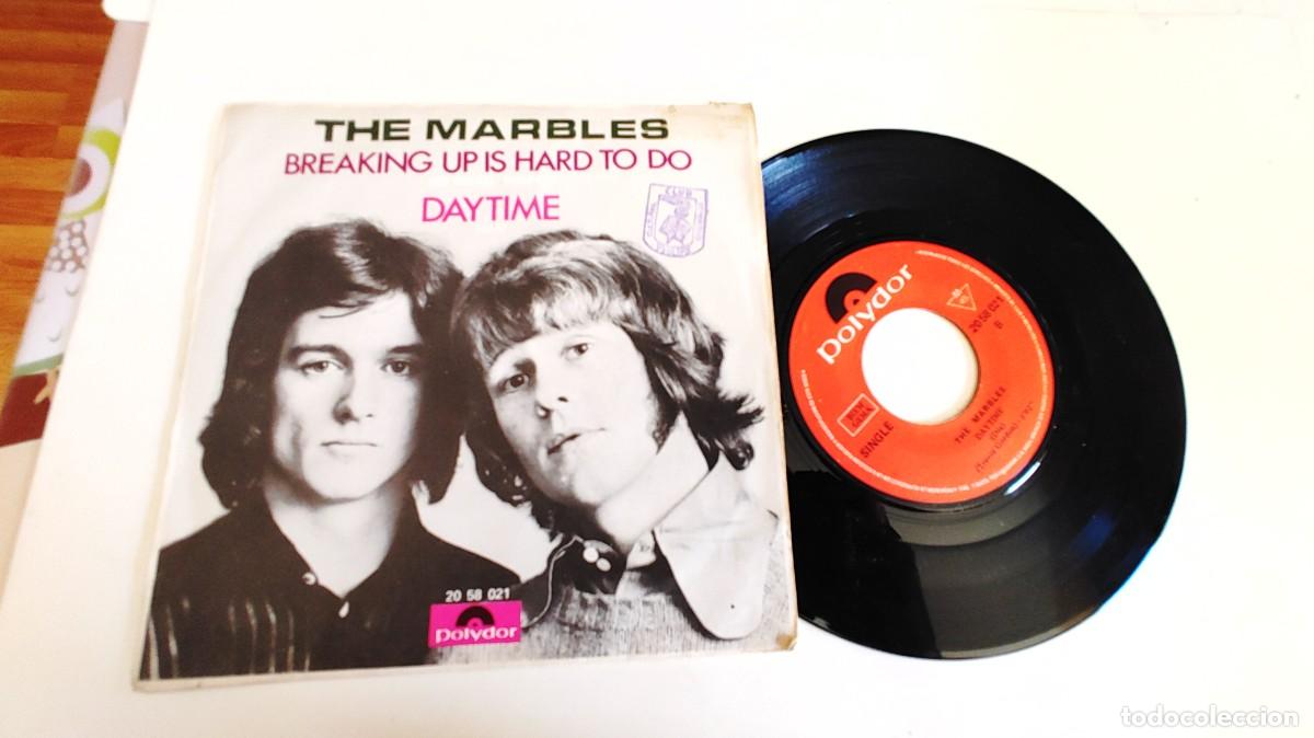 Discos de vinilo: THE MARBLES-SINGLE BREAKING UP IS HARD TO DO - Foto 1