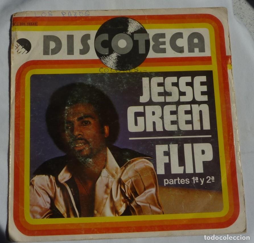 Discos de vinilo: JESSE GREEN // FLIP // SOLO FUNDA NO DISCO - Foto 1