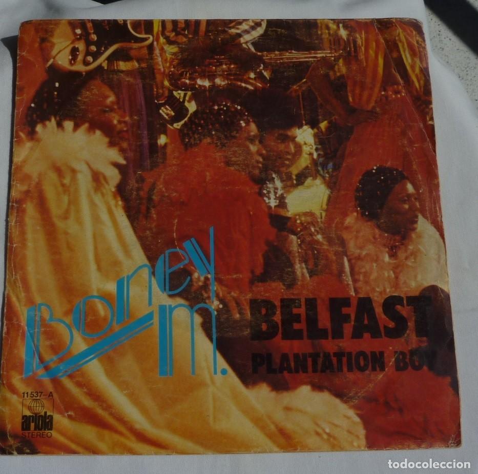 Discos de vinilo: BONEY M. // BELFAST // SOLO FUNDA NO DISCO - Foto 1