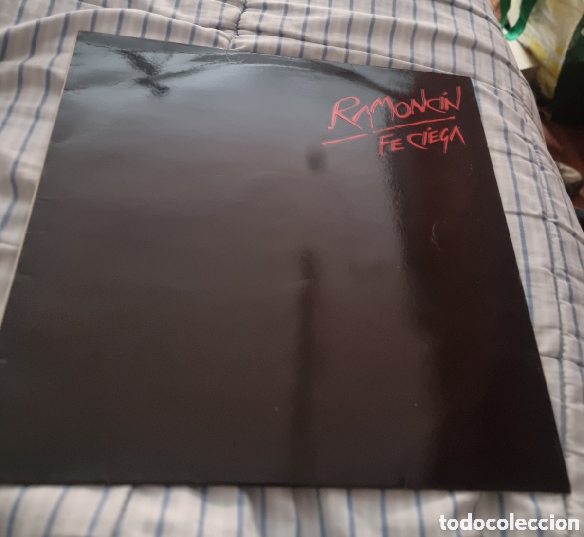 Discos de vinilo: RAMONC&Iacute;N FE CIEGA LP 1988 EMI-ODEON - Foto 2