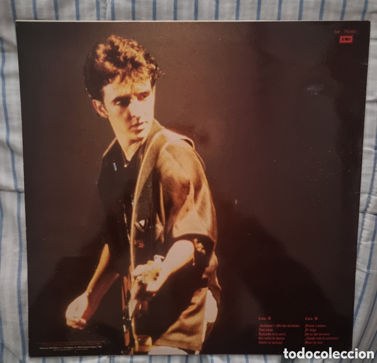Discos de vinilo: RAMONC&Iacute;N FE CIEGA LP 1988 EMI-ODEON - Foto 3
