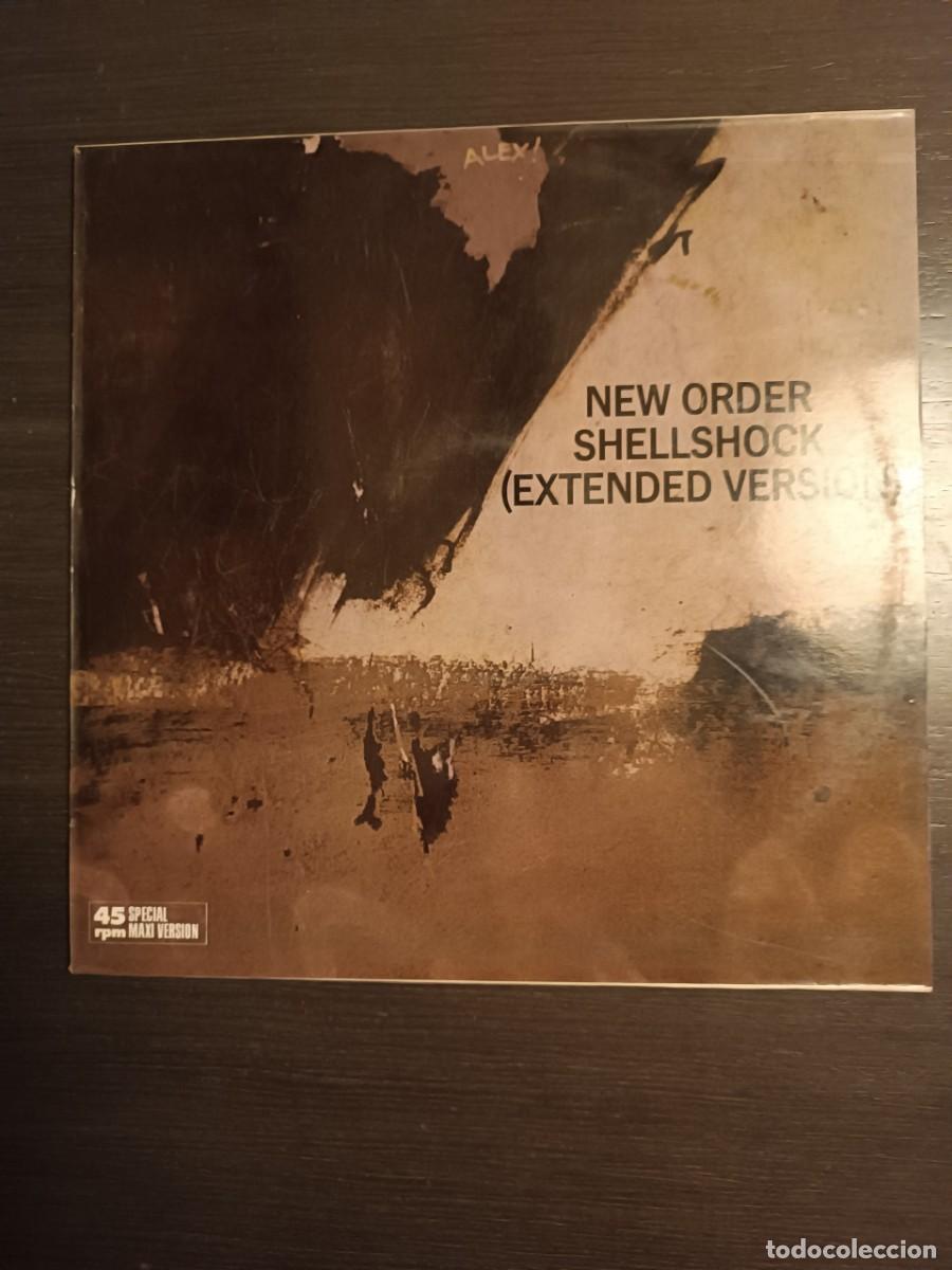 Discos de vinilo: New Order / Shellshock (Extended Version) / Maxi / 1986 / Factory / Pop - Foto 1