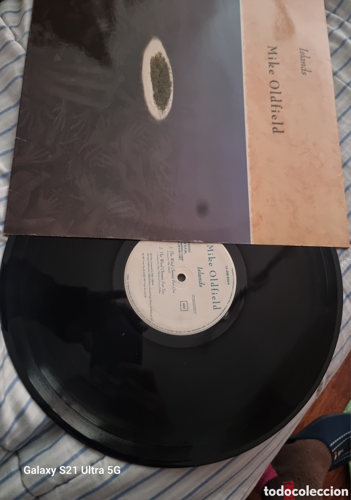 Discos de vinilo: DISCO VINILO MIKE OLDFIELD ISLANDS LP 1987 - Foto 3