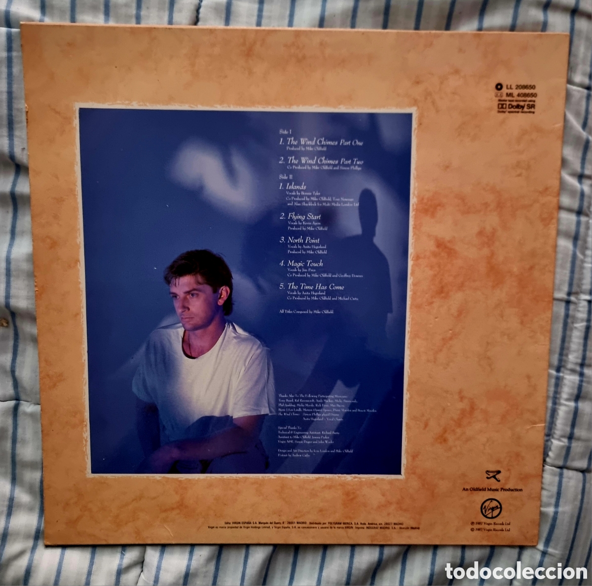 Discos de vinilo: DISCO VINILO MIKE OLDFIELD ISLANDS LP 1987 - Foto 1